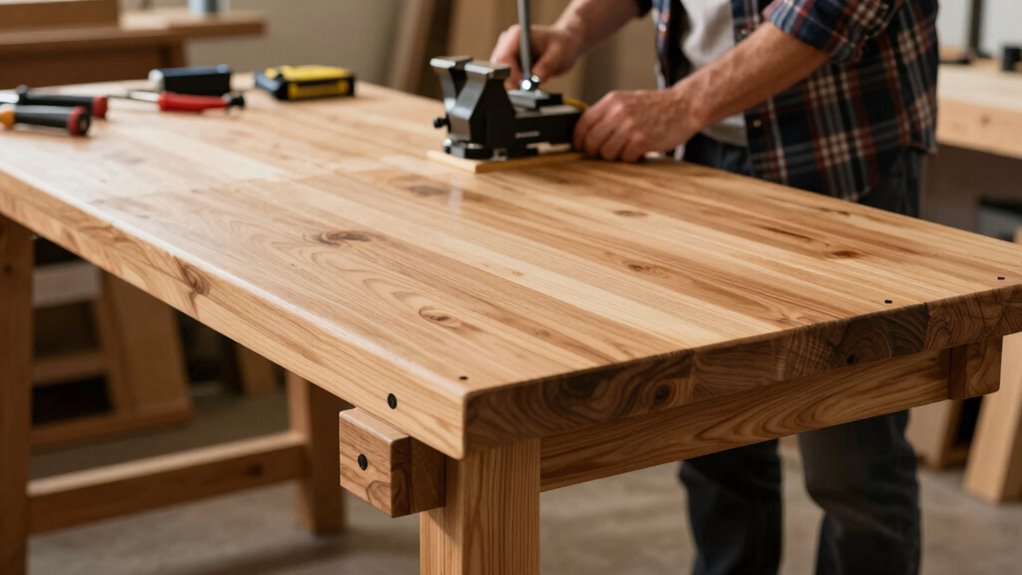 customize workbench height accordingly