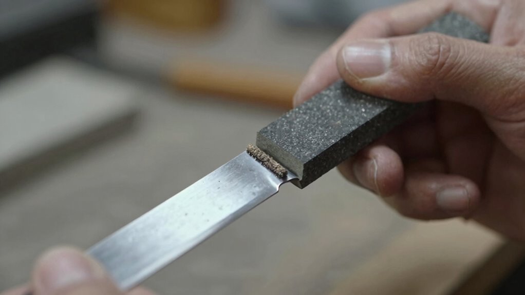 detect burrs with gentle touch