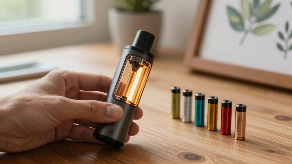 device compatibility and flavor selection