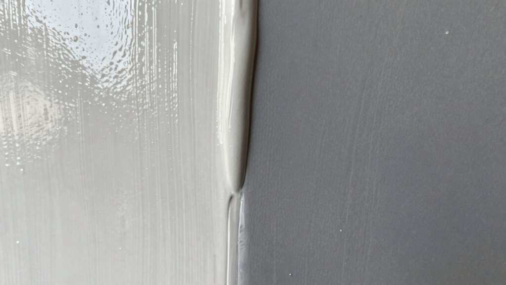 drying faster than curing