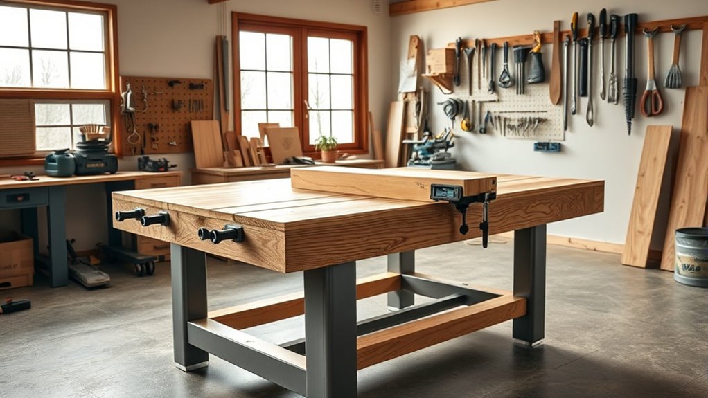 durable adjustable workbench features