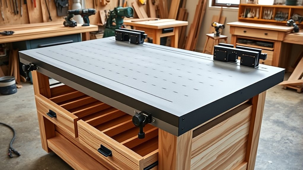 durable versatile workbench features