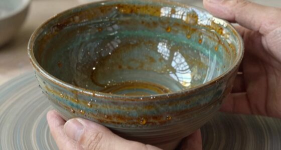 enhancing depth with glaze