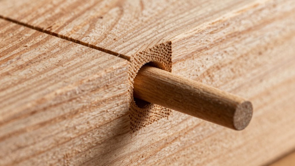 enhancing drawbored joint strength