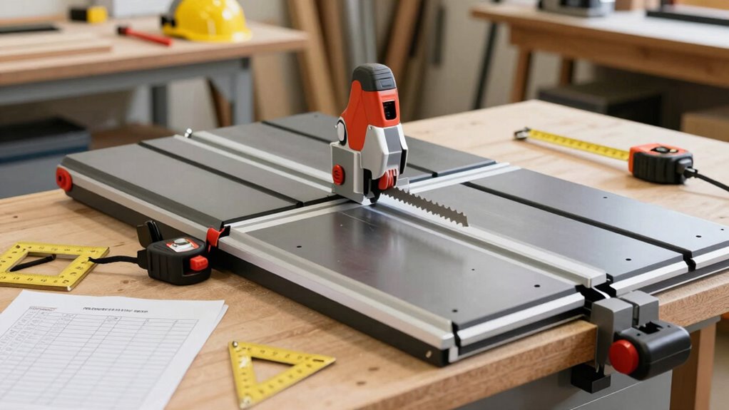 ensure accurate safe cuts