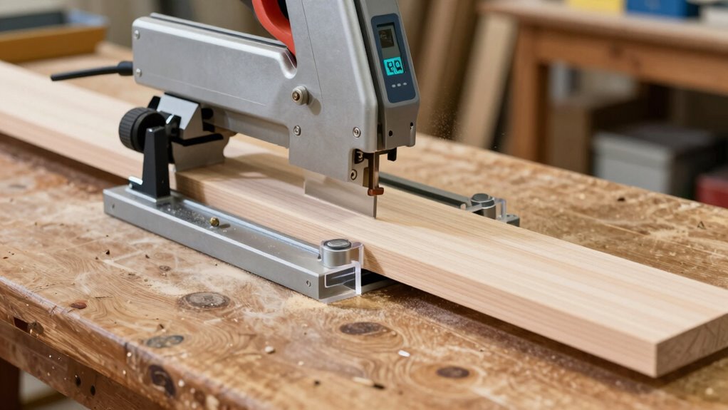 ensure fence and blade alignment