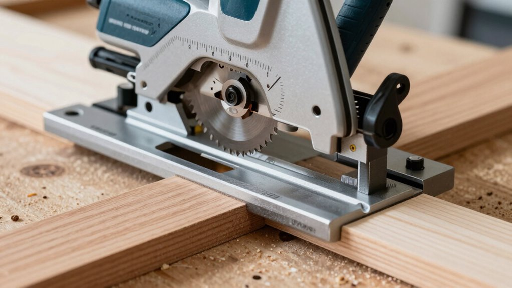 ensure saw is properly calibrated