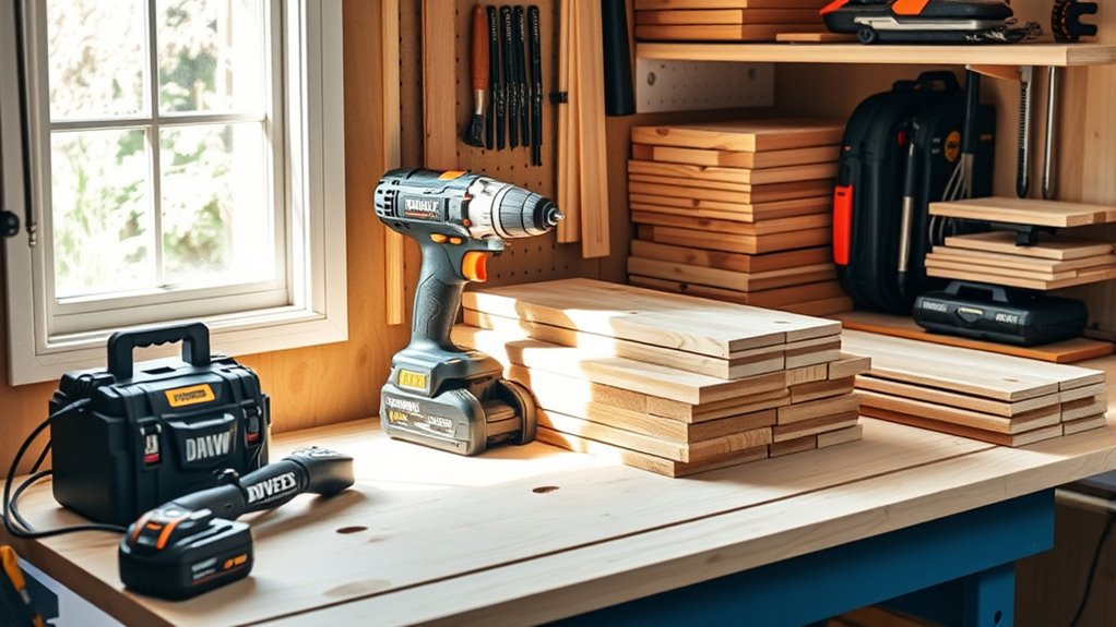 essential small shop cordless tools