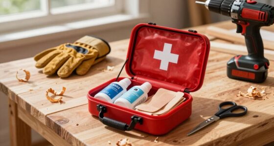 essential woodworker first aid supplies