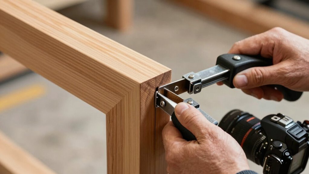 even pressure for miter joints