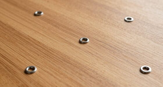 figure eight fasteners prevent wood splitting