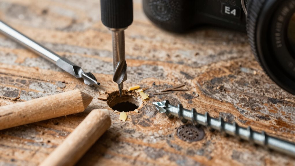 fixing stripped screw holes