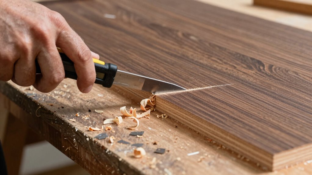 gather tools mark cut confidently