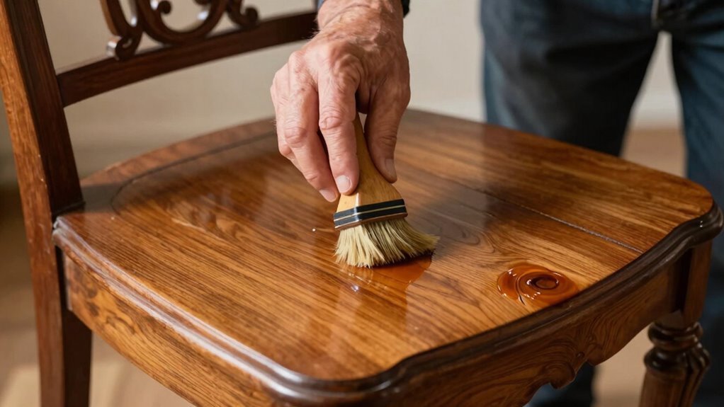 gentle refinishing techniques recommended