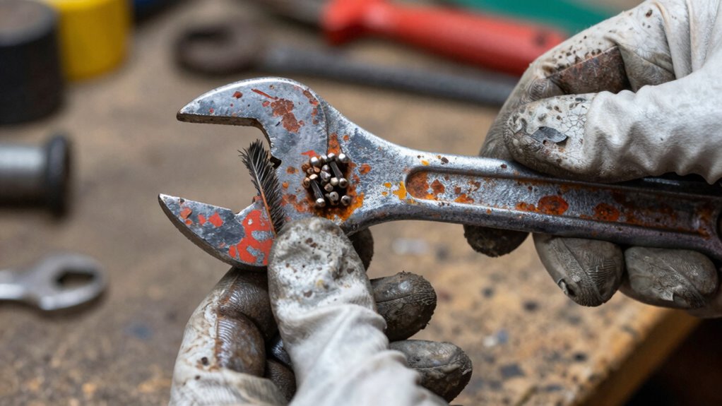 gentle rust removal technique