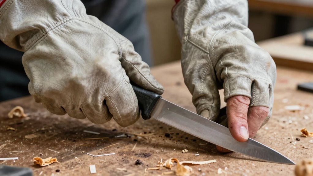 glove flexibility affects precision