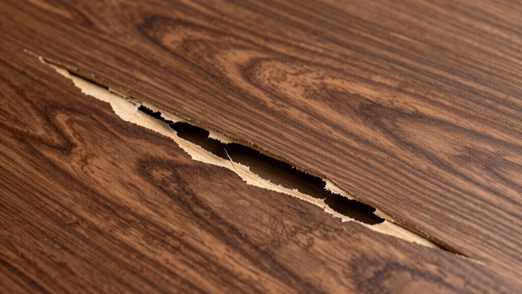 grain orientation affects tear out