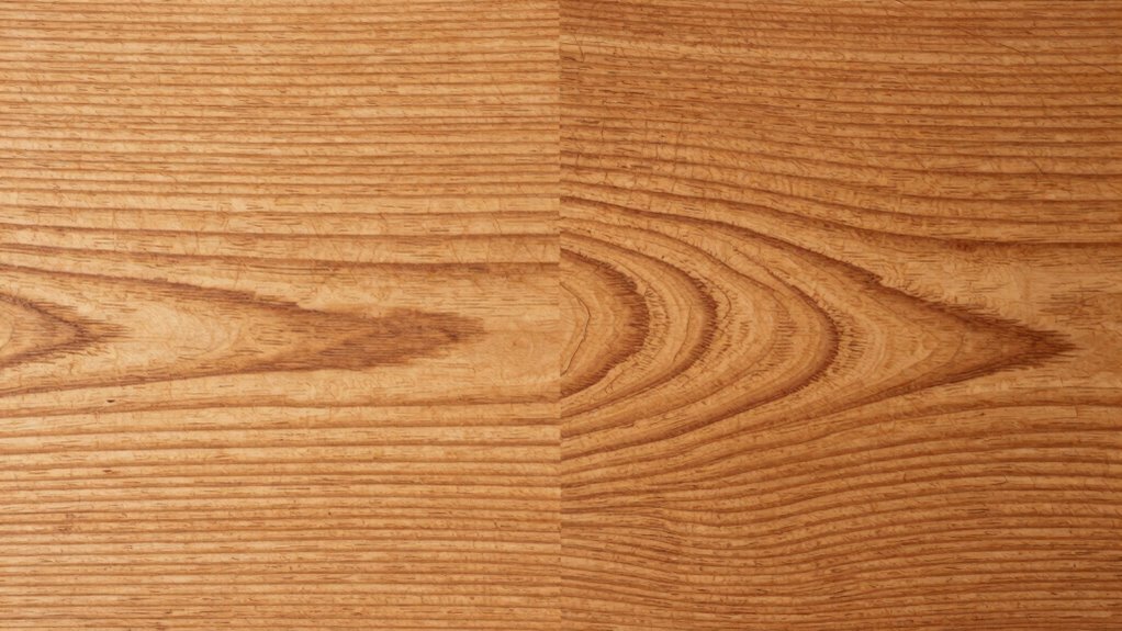 grain patterns affect appearance