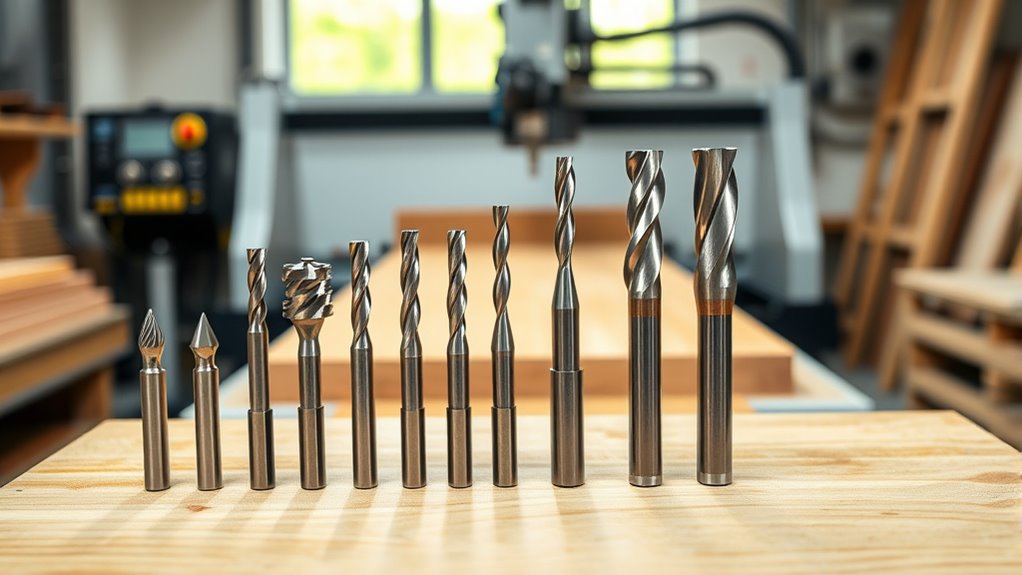 hardwood cnc router bits