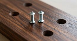 hardwood screw pilot holes