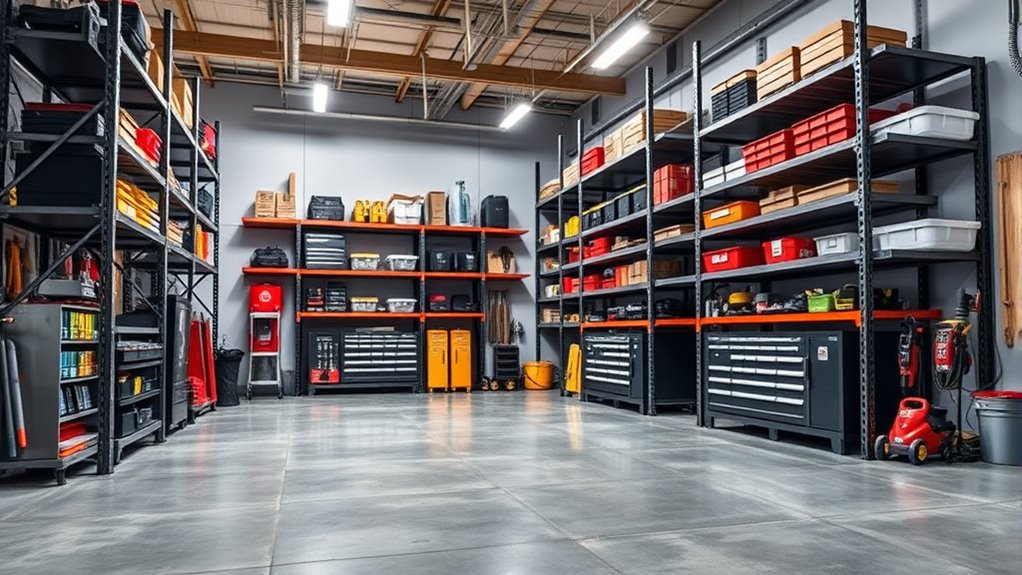 heavy duty adjustable durable shelving