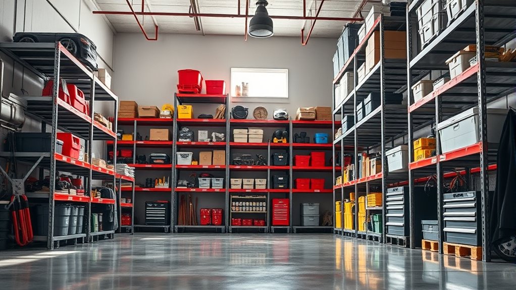 heavy duty durable weather resistant shelving