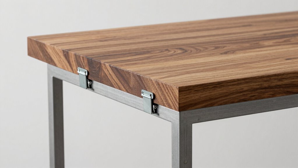 hidden fastener for tops