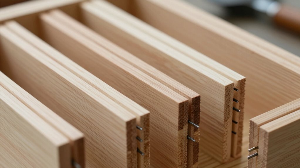 hidden miter connections