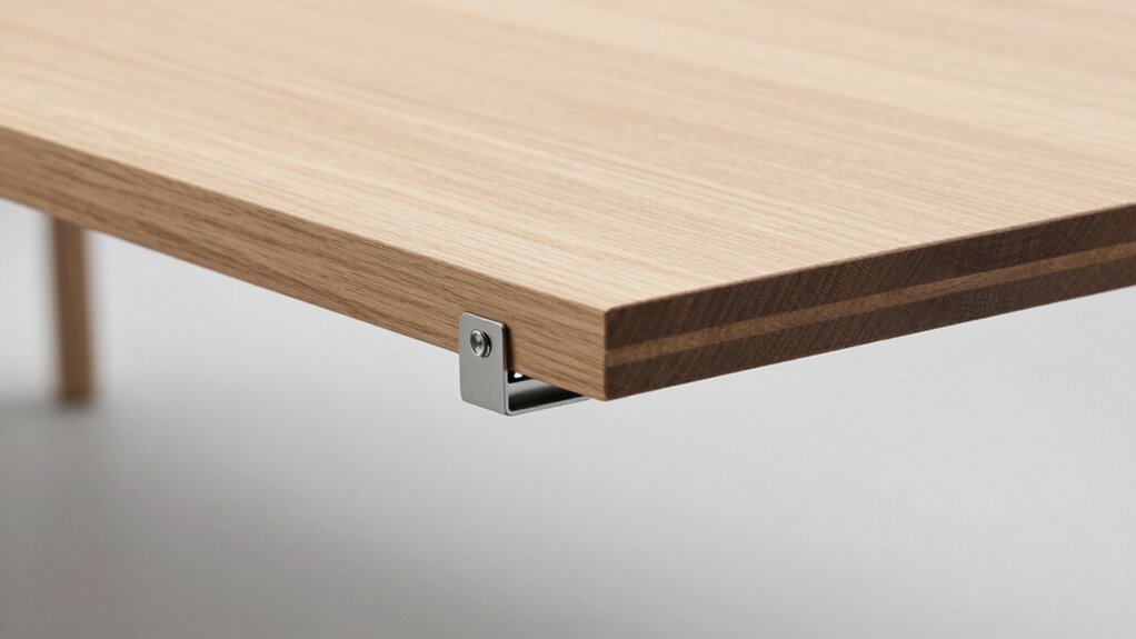 hidden secure mounting clips