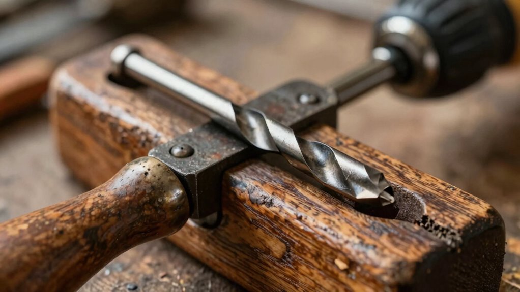 history of hand drilling