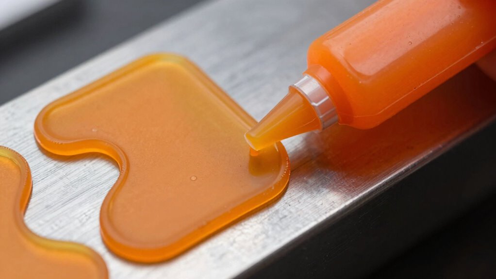 hot glue fixture creation process