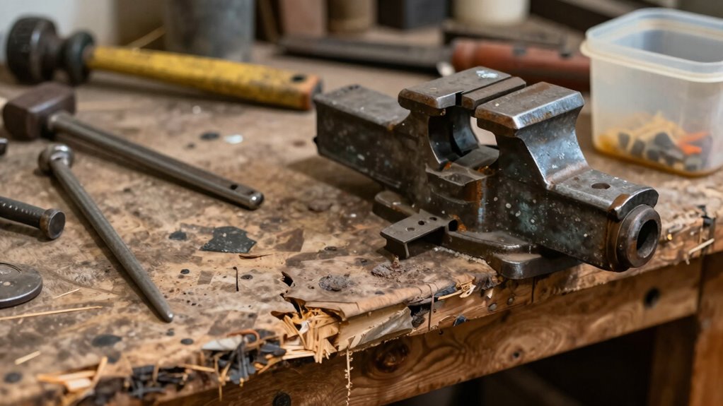 humidity induced material distortion