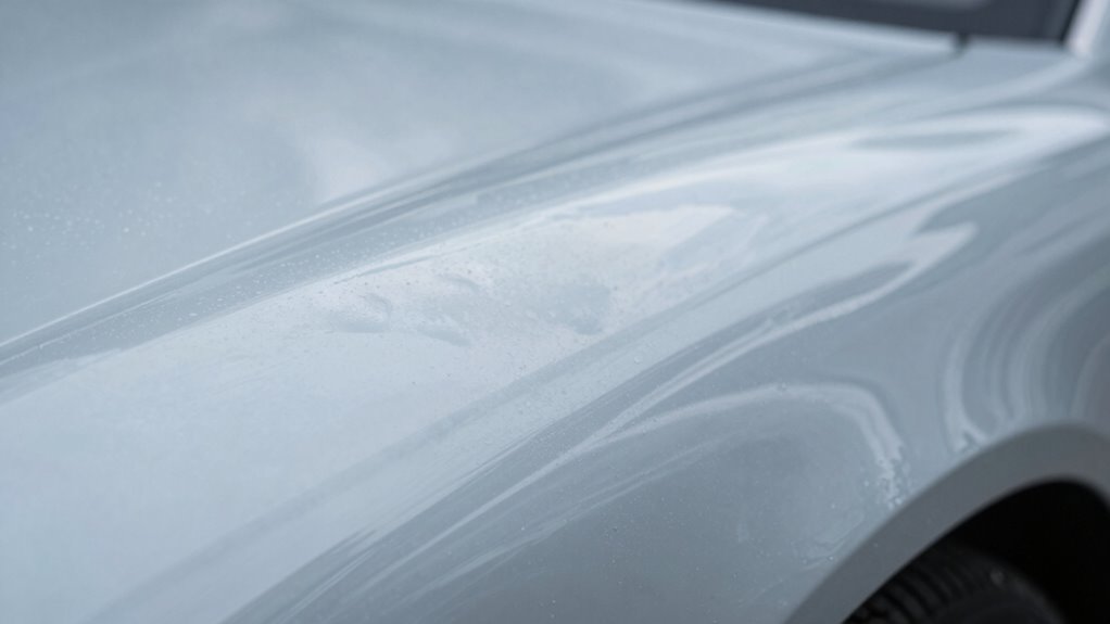 humidity traps moisture during curing