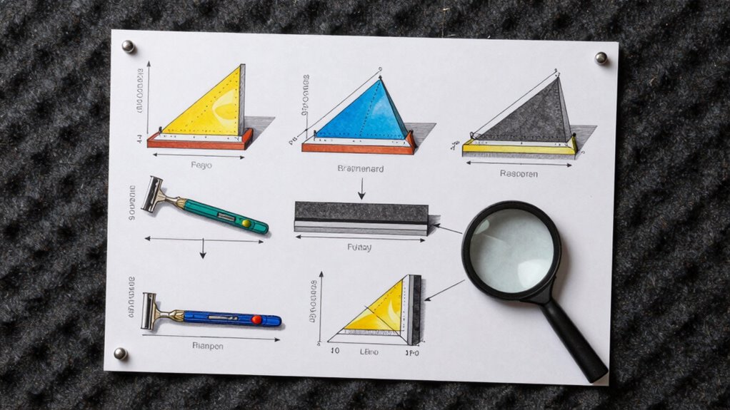 identify correct sharpen edges