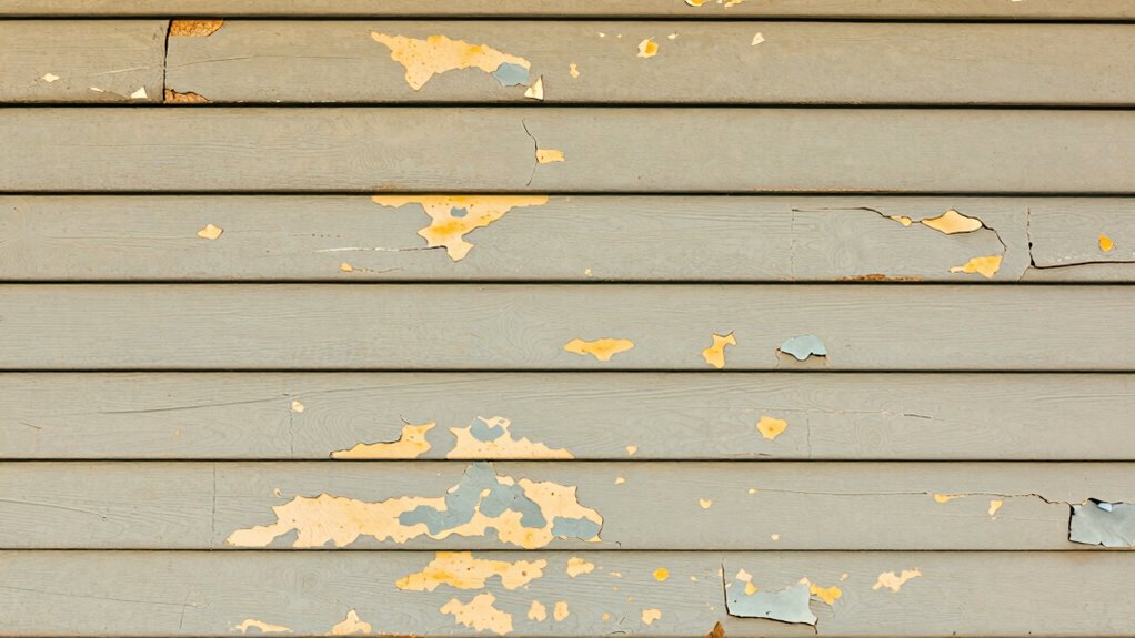 identify sun related exterior deterioration