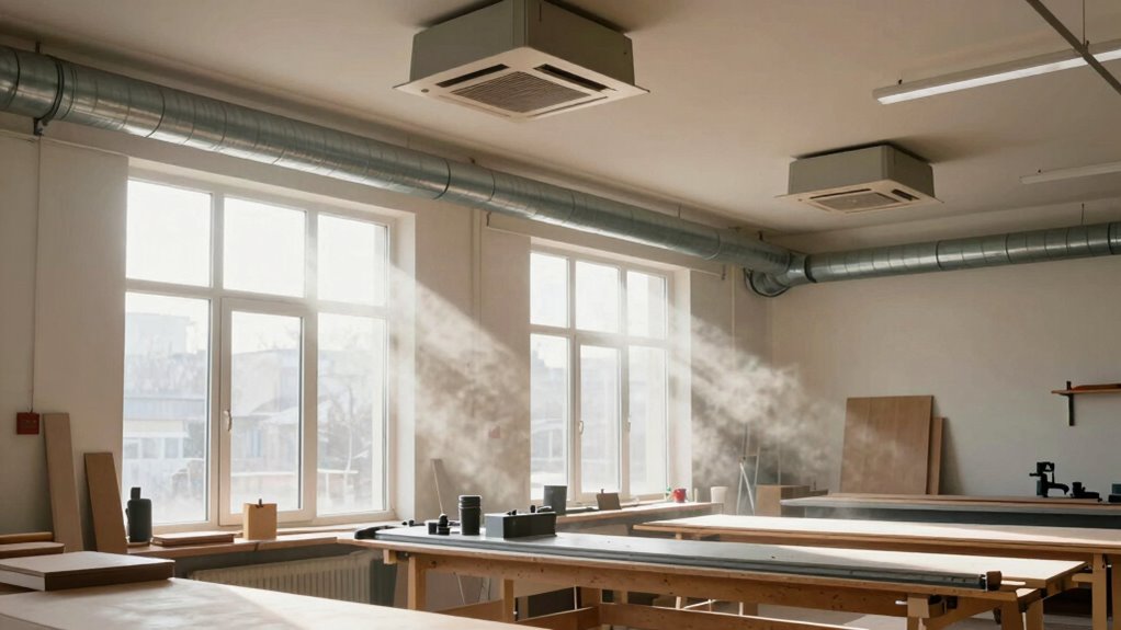 improve shop ventilation airflow