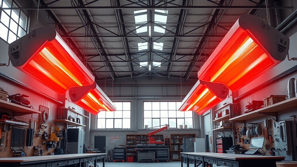 infrared shop heater considerations