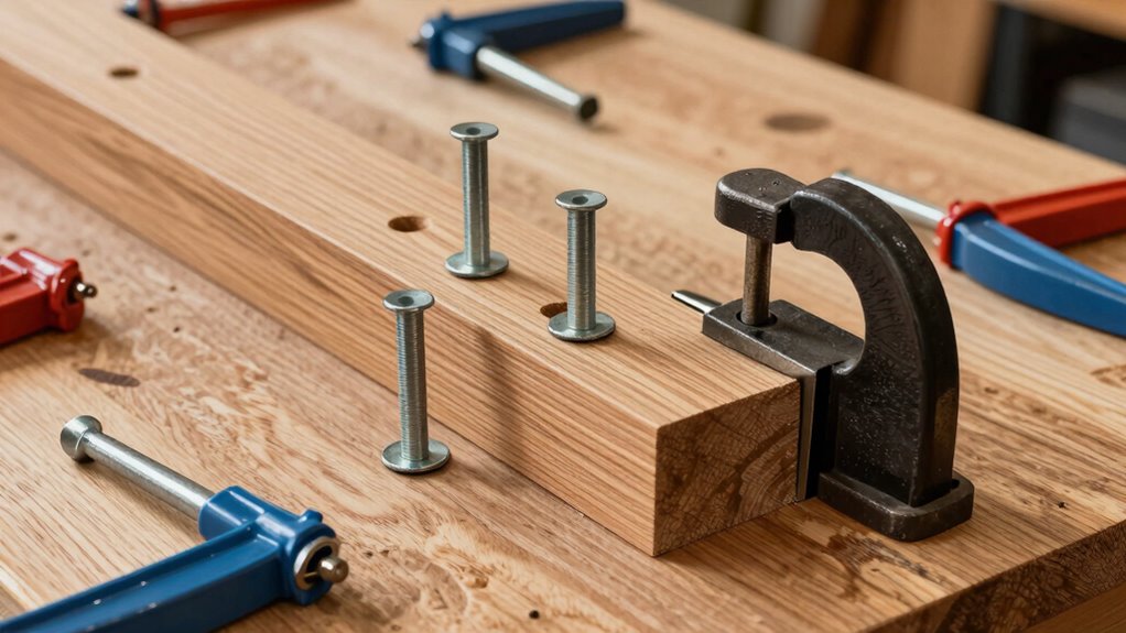 integrated multi clamp securing system