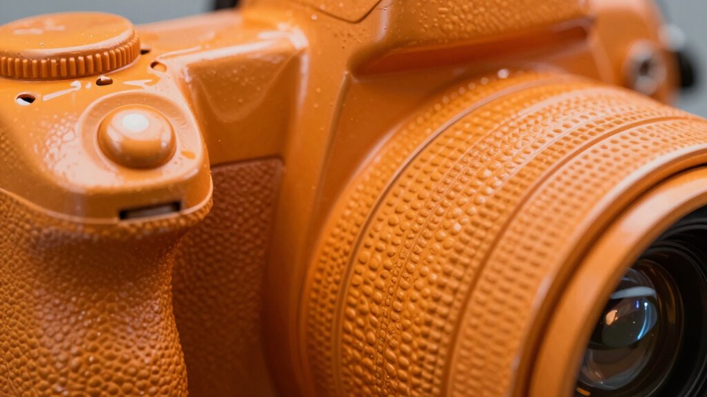 intentional textured decorative finish