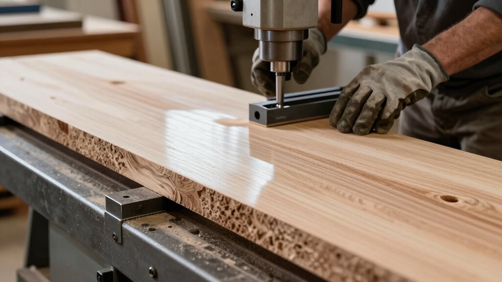 joint plane flatness moisture