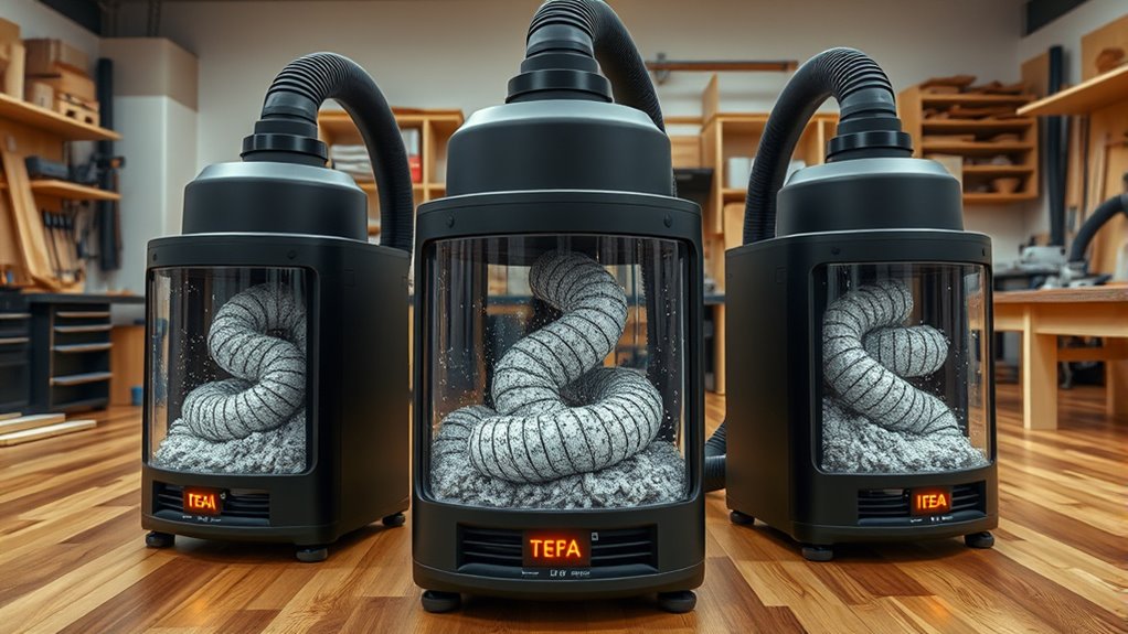 key dust extractor features