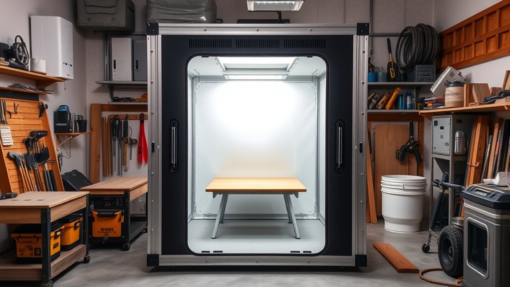 key garage workshop features