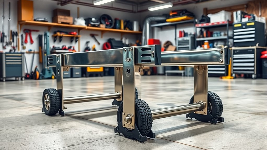 key heavy duty stand features