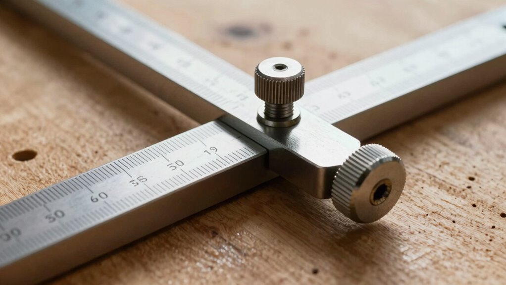 locking adjusting measuring components