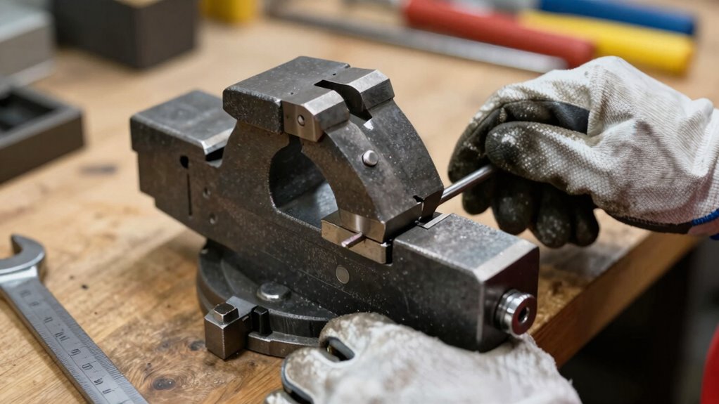 loosen detach clean realign