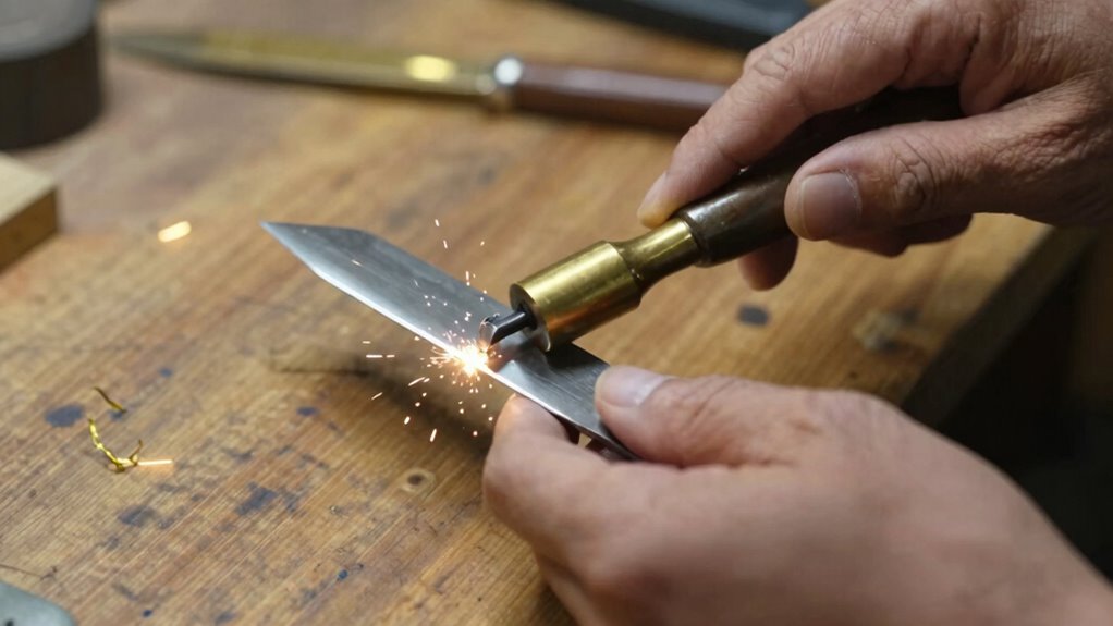 maintain consistent burnishing technique