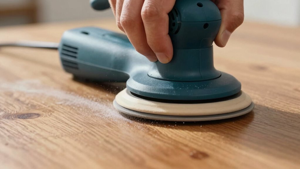 maintain even smooth sanding