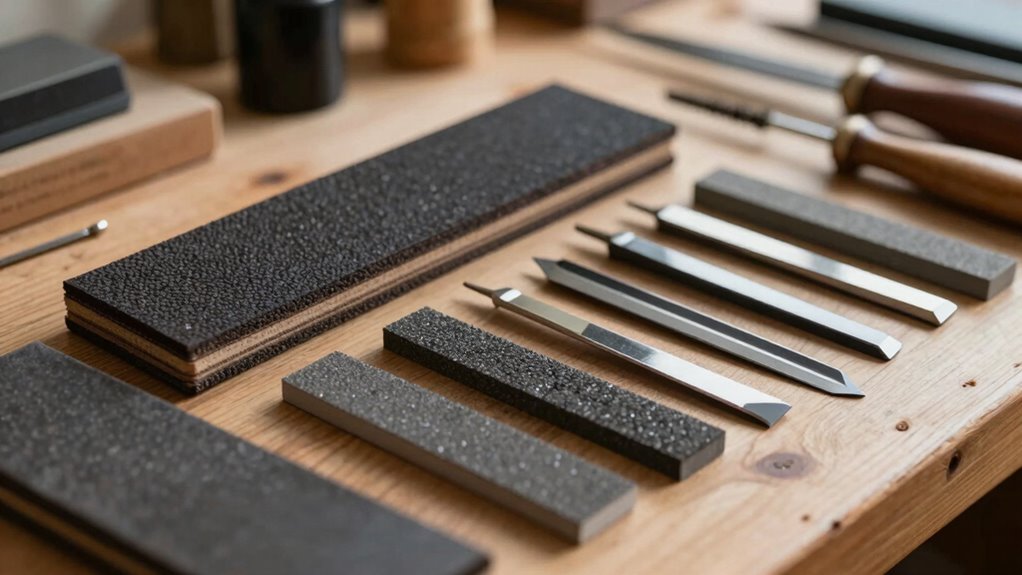 maintain proper sharpening angles