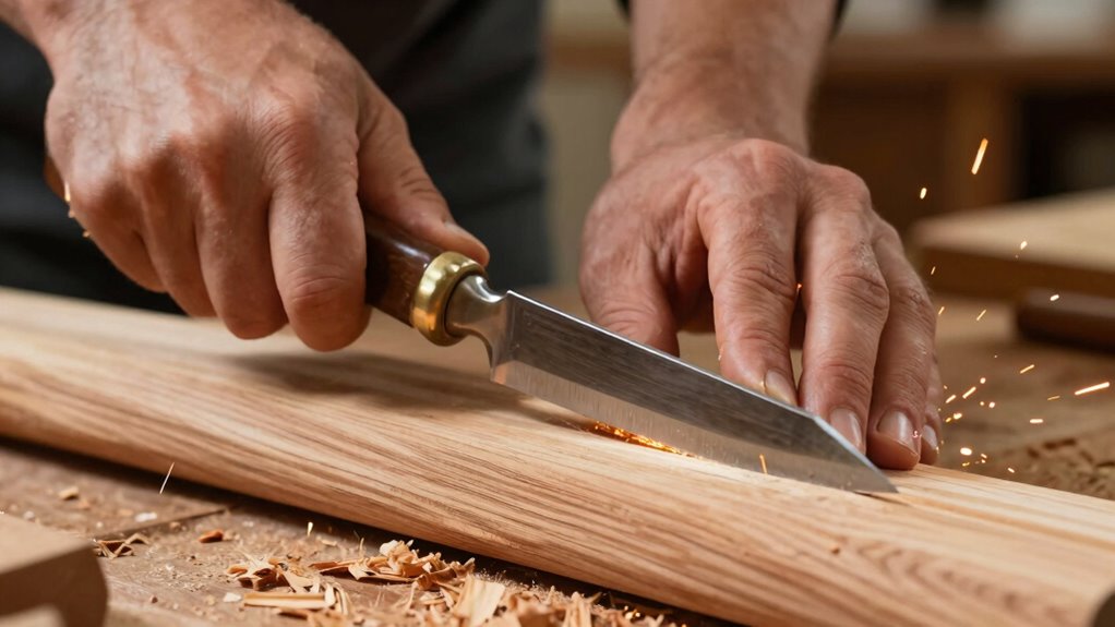 maintain steady controlled cuts