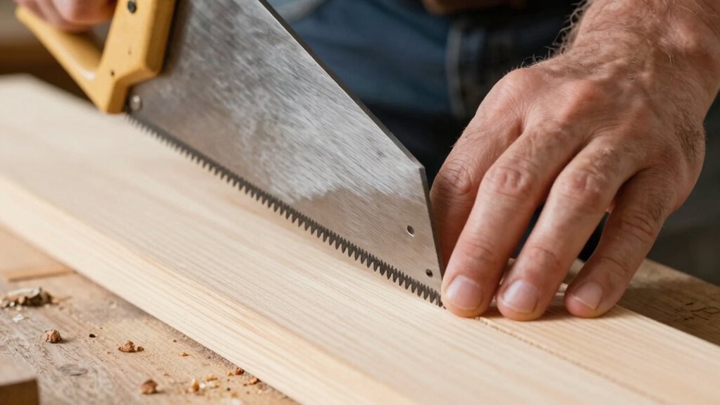 maintain steady controlled sawing